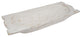 Eurostyle Trencher Rustic Wooden Dough Bowl With Handles-Trencher, Pure White
