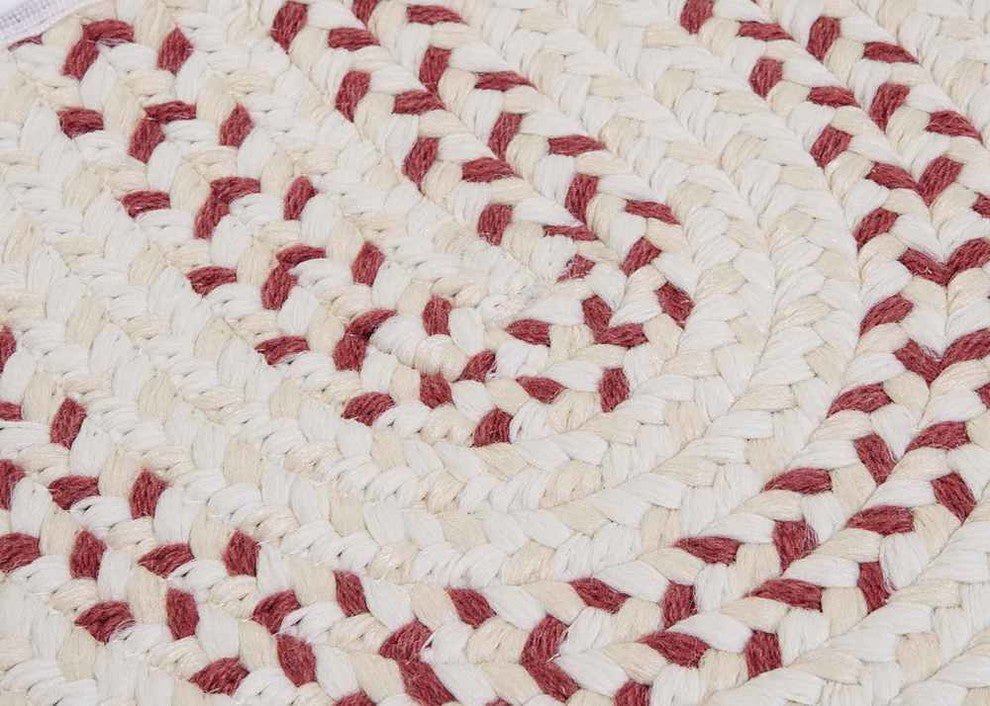 Colonial Mills Elmwood EM79 Rosewood Traditional Area Rug, Round 6'x6'