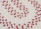 Colonial Mills Elmwood EM79 Rosewood Traditional Area Rug, Round 6'x6'