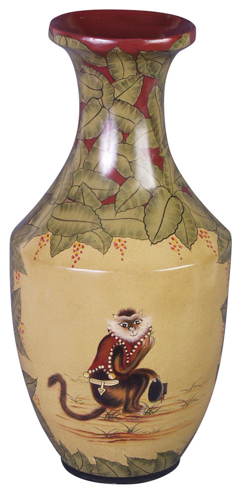 Monkey Vase