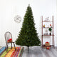 7.5' Mount Hood Spruce Faux Xmas Tree W/450 White Lights & Bendable Branches