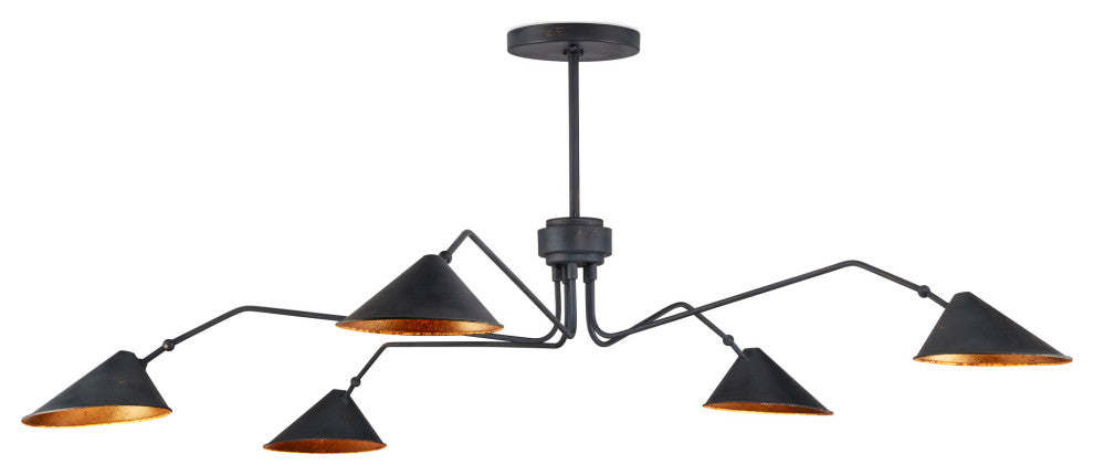 Serpa Black Chandelier