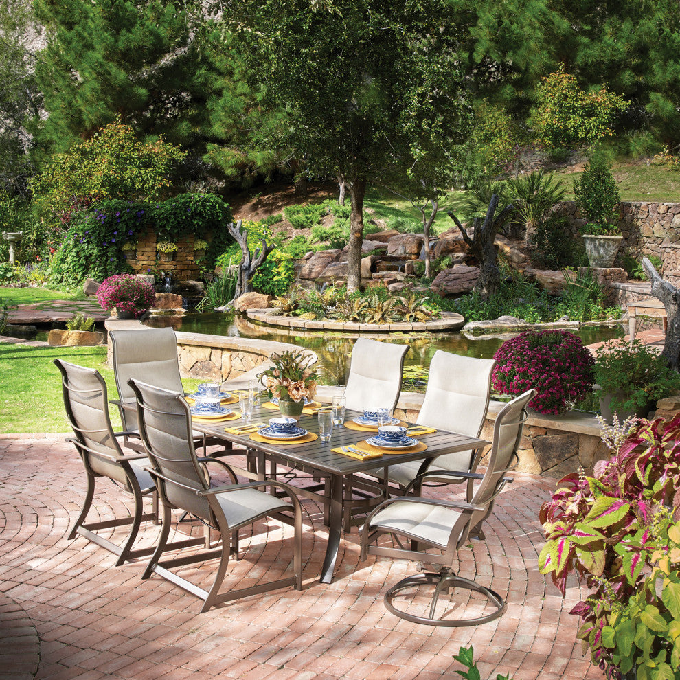 Key West Padded Sling High Back Dining Chair