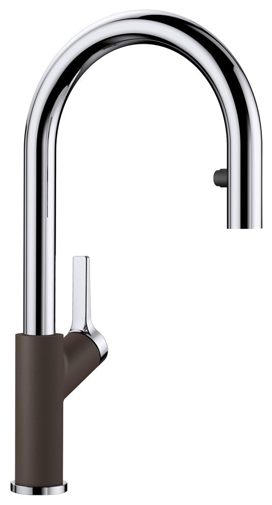 Blanco Urbena Pull Down1.5 GPM in Chrome/Cafe