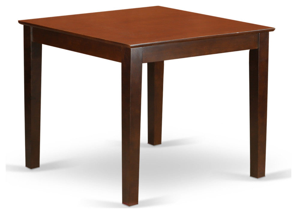 Oxno5-Mah-C 5-Piece Kitchen Table Set Square Table And 4 Dining Chairs