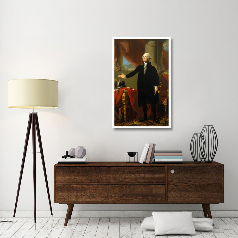 "George Washington, 1796" Digital Paper Print by Gilbert Stuart, 29"x46"