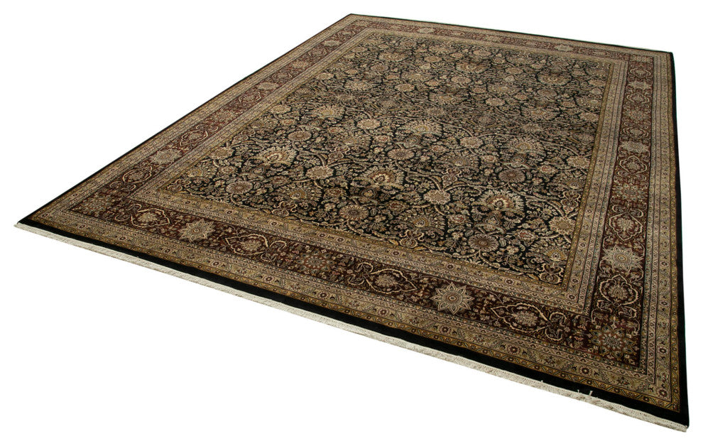 Rug N Carpet - Handmade Oriental 11' 7" x 15' 2" Oversize Oushak Area Rug