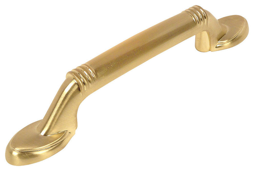 Cosmas 4183BB Brushed Brass Cabinet Pull, Set of 10