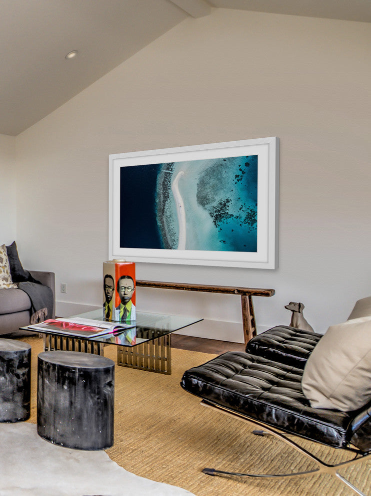 "Sandstrip" Framed Painting Print