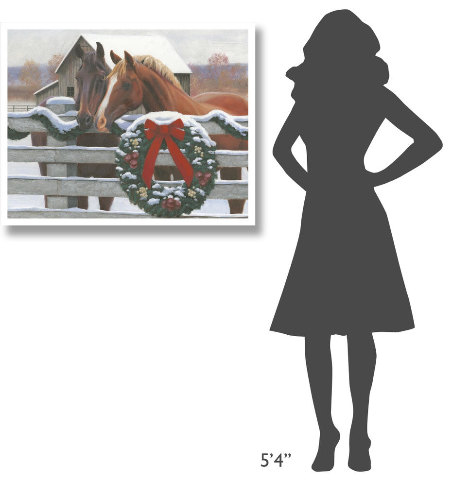 "Christmas in the Heartland II" Digital Paper Print by James Wiens, 37"x30"