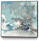 "Above the Mist" Framed Canvas by Giant Art 20"x20"