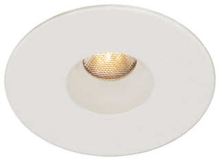 WAC Lighting LEDme Miniature Round Recessed Light, 2700K Warm White, White