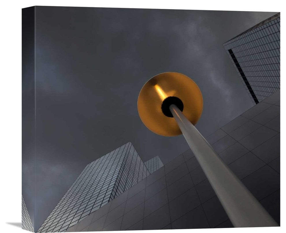 "Let There Be Light" Stretched Canvas Giclee by Jeroen Van De, 16"x15"