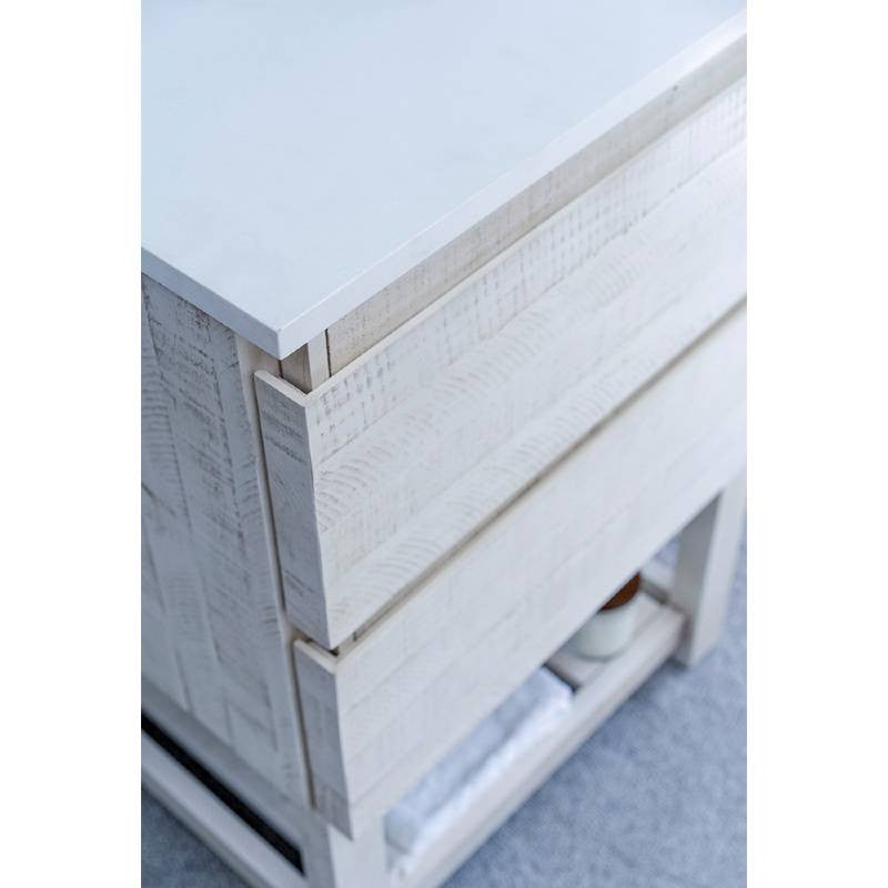 Fresca Formosa 36" Rustic White Single Sink Vanity Set, Faucet: Fft1040ch