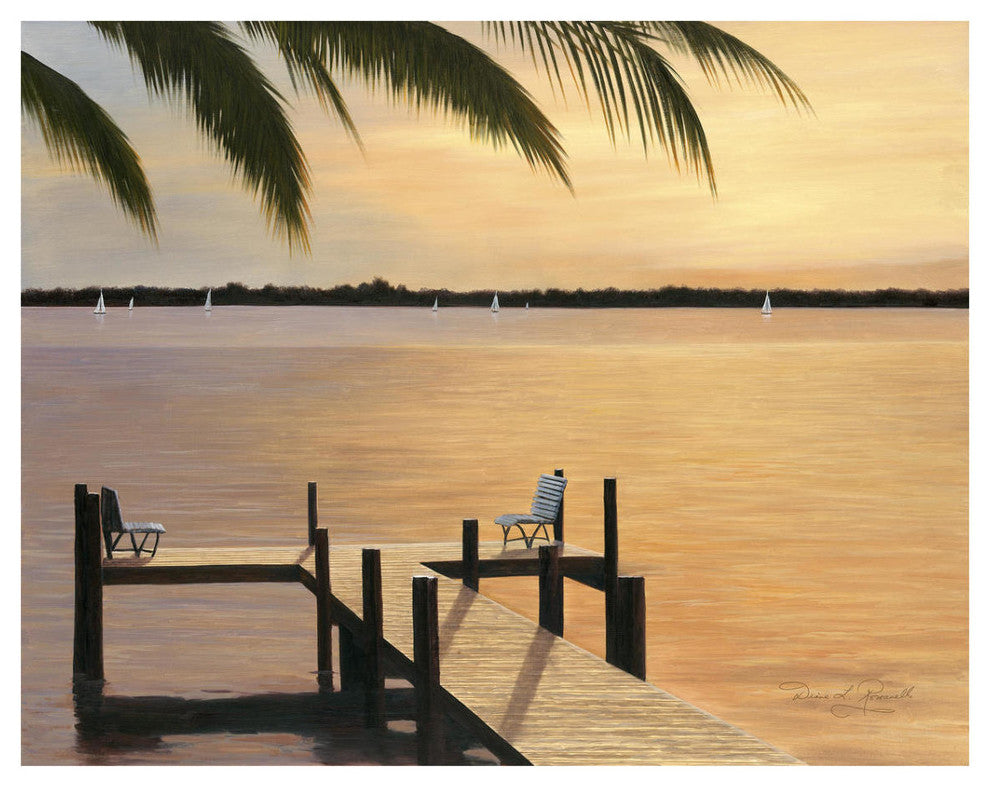 "Dream River" Digital Paper Print by Diane Romanello, 18"x14"