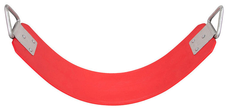 Polymer Belt Swing Seat, Red