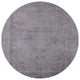 Ahgly Company Indoor Round Mid-Century Modern Area Rugs, 7' Round