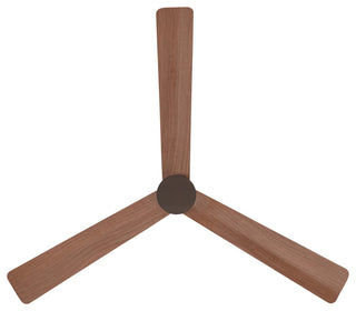 MinkaAire Nickel So Simple 44" 3-Blade Indoor / Outdoor Ceiling Fan w/ Remote