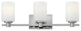 Hinkley Karlie Bathroom Vanity Light, Chrome, 3 Light