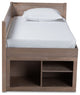 Buford Modern Farmhouse 4-Drawer Twin Size Storage Bed