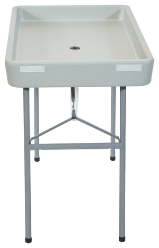 Folding Beverage Ice Cooler Table