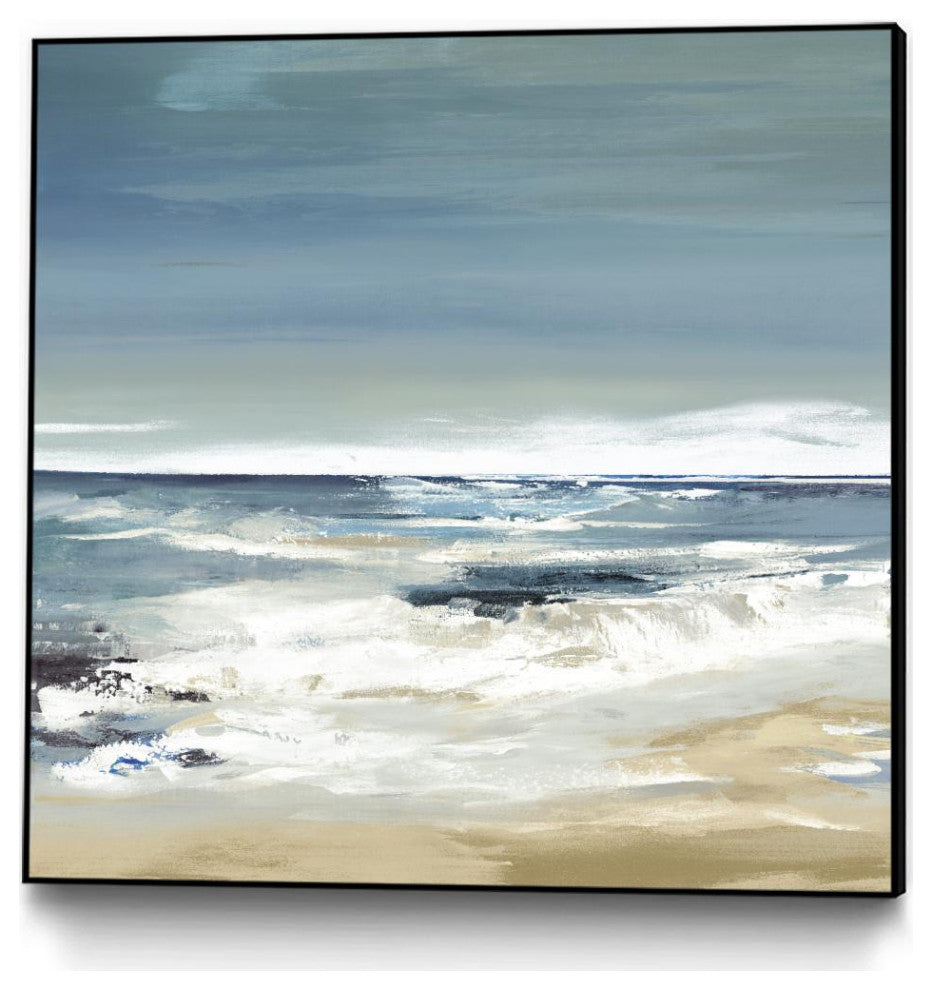 "East Coast II" Framed Canvas by Giant Art 20"x20"