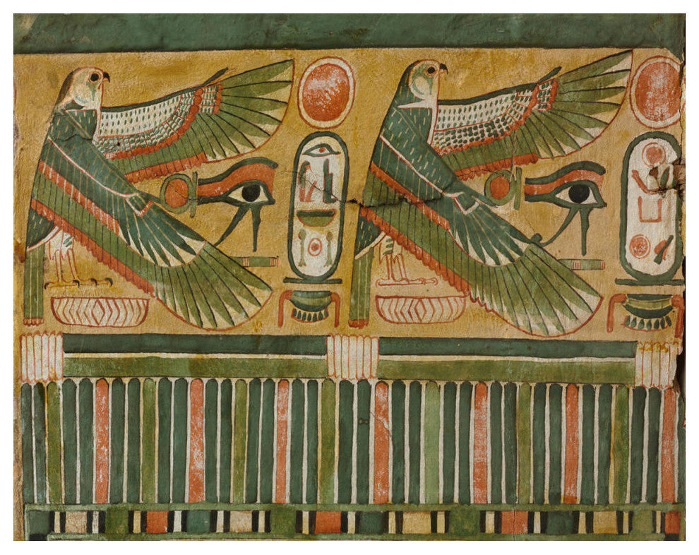 "Coffin of Bakenmut (interior side detail), 1000-900 BC" Paper Art, 18"x14.48"