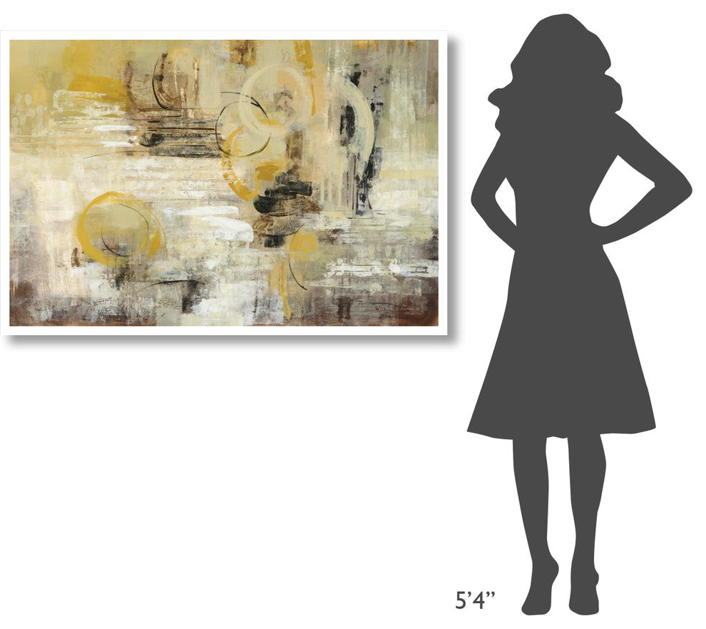 "Soft Glow" Digital Paper Print by Silvia Vassileva, 50"x34"