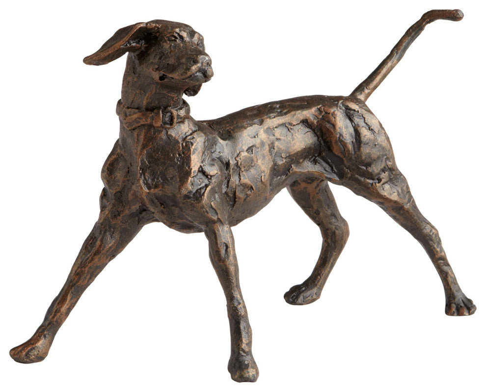 Fetch Sculpture, Bronze