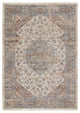 Jaipur Living Heir Medallion Beige/ Blue Area Rug 8'X10'