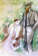 Edgar Degas Study for a Portrait Gallery Wrap Canvas, 18"x27"