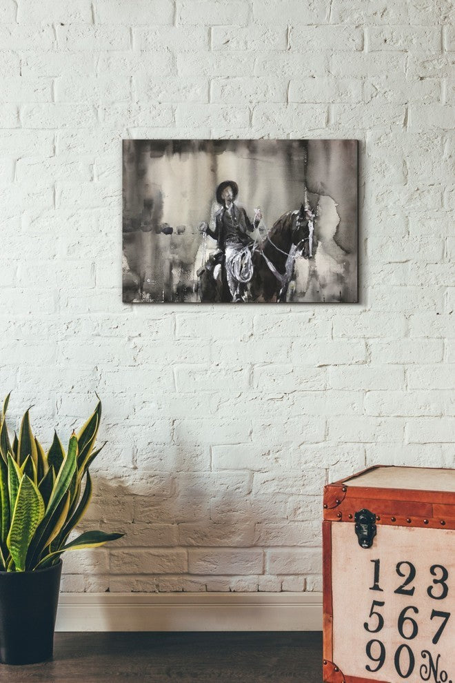 Epic Graffiti "Wrangle" Giclee Canvas Wall Art, 18"x26"