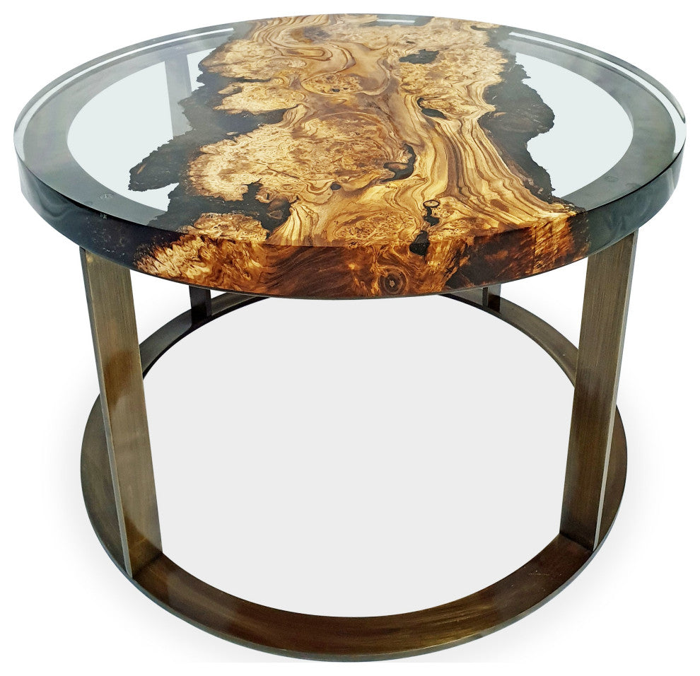 Exclusive Silverberry Coffee Table, 35.4"