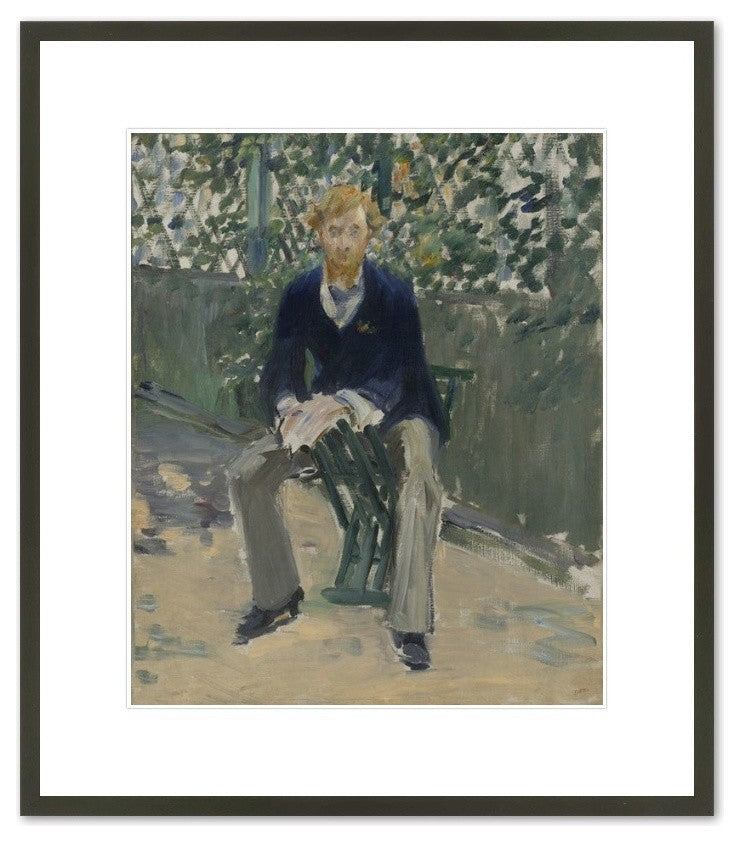 George Moore in the Artist's Garden, c. 1879