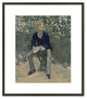 George Moore in the Artist's Garden, c. 1879