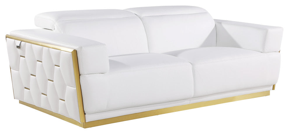 Enzo Top Grain Italian Leather  Sofa