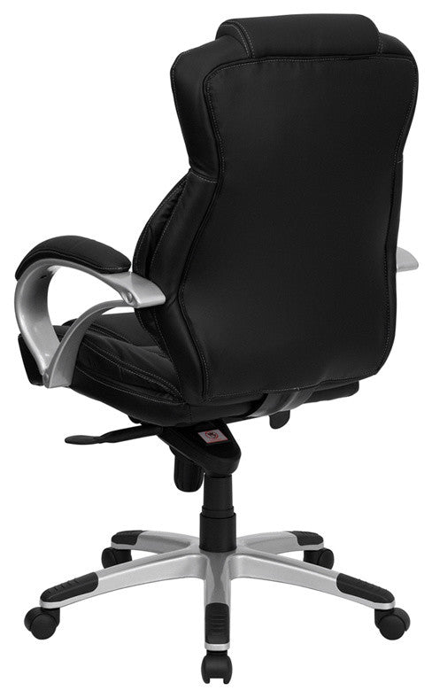 High Back Black LeatherSoft Executive Swivel Ergonomic Office Chair