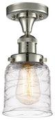 Innovations 517-1CH-PN-G513-LED 1-Light Semi-Flush Mount, Polished Nickel