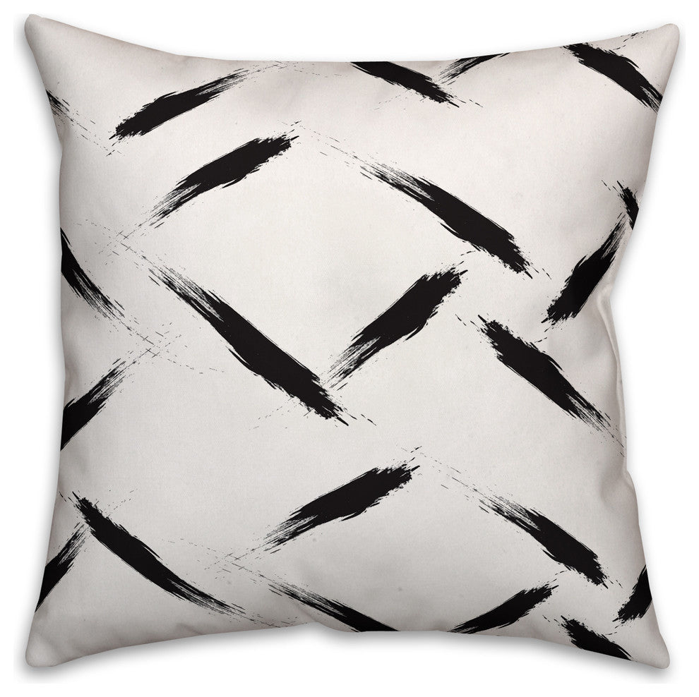 Diamond Plate Throw Pillow, 16"x16"
