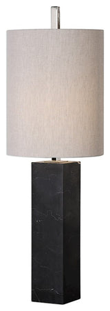 Uttermost Delaney Marble Column Accent Lamp, 29359-1