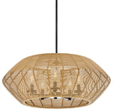 Hinkley Lighting 10385 Luca 5 Light 28"W Lisa McDennon Open Air - Black / Camel