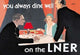 You Always Dine Well on the Lner- Gallery Wrapped Canvas Art 28" x 42"