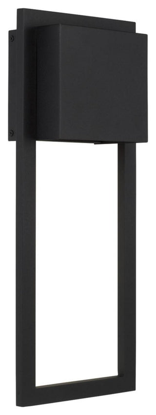 Capital Lighting 956012-GL Nate 20" Tall Outdoor Wall Sconce - Black