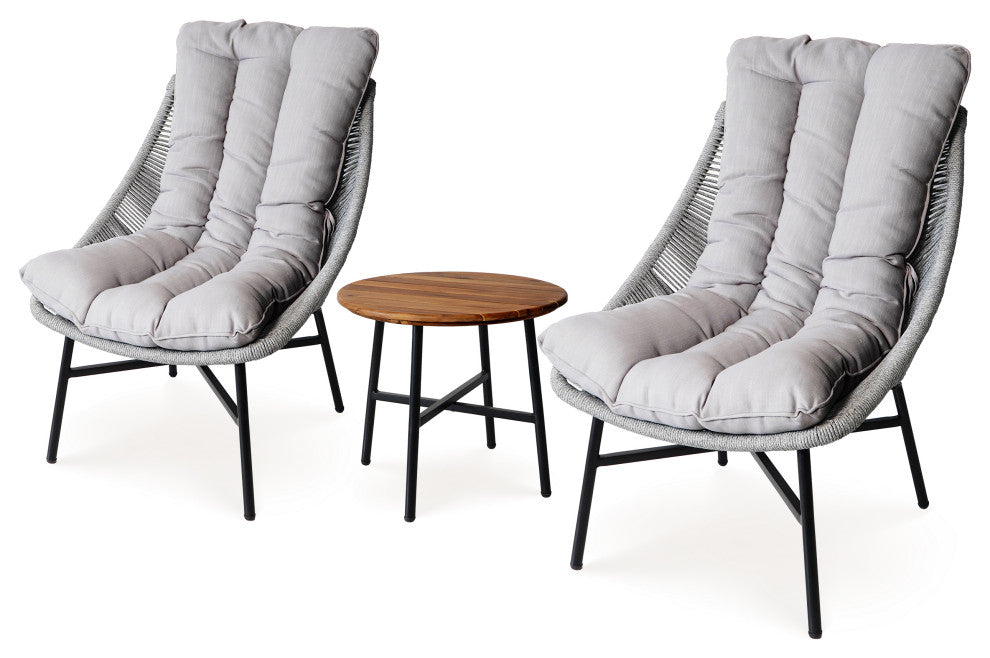 Billund Chat Set, Light Grey