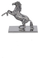 5" X 12.5" X 11" Horse Statue With Base