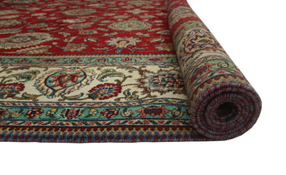 Fine Vintage Distressed Tyler Red Rug
