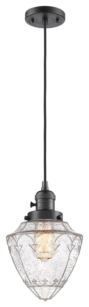 Innovations 201CSW-OB-G664-7-LED 1 Light Pendant, Switch, Oil Rubbed Bronze