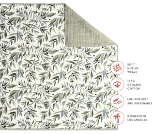 Quilt, 3-Layer GOTS Certified Organic Muslin Cotton