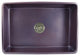 Nantucket Sinks FCFS3020S-ACCIAIO 30" Farmhouse Fireclay Sink, Iridescent