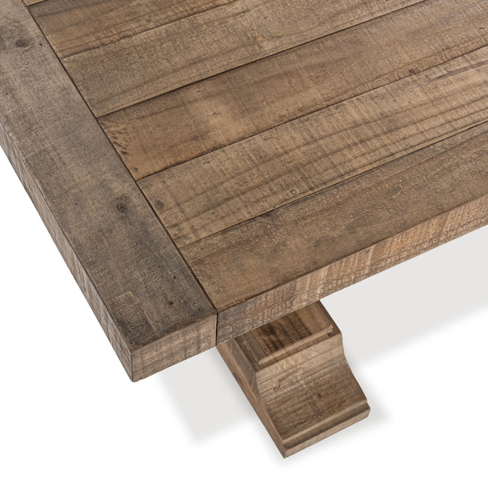 Dita Reclaimed Pine Wood Dining Table